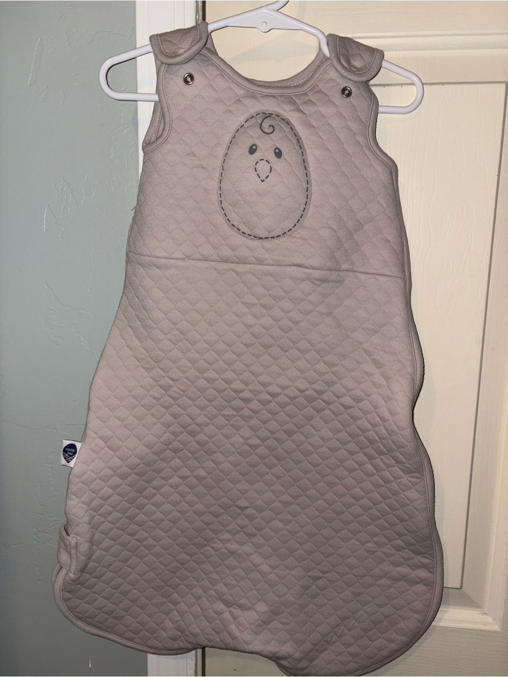 Nested Bean Zen Sack Quilted Size S 0-6 months Tan Color